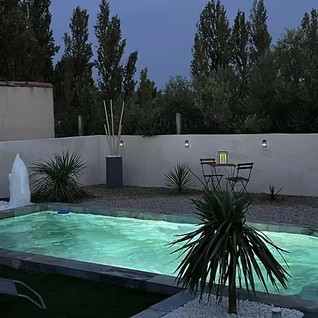 Maison 2 Avec Piscine Sans Vis A Vis Villa Villedaigne